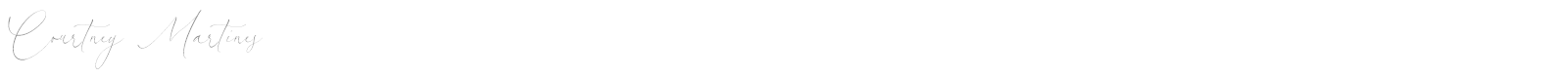 Courtney Martines font preview